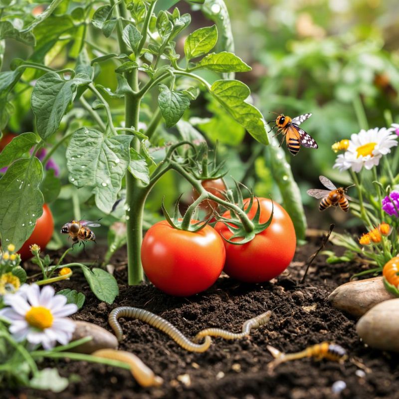 Как защитить томаты от летнего зноя: эффективные стратегии для огородников