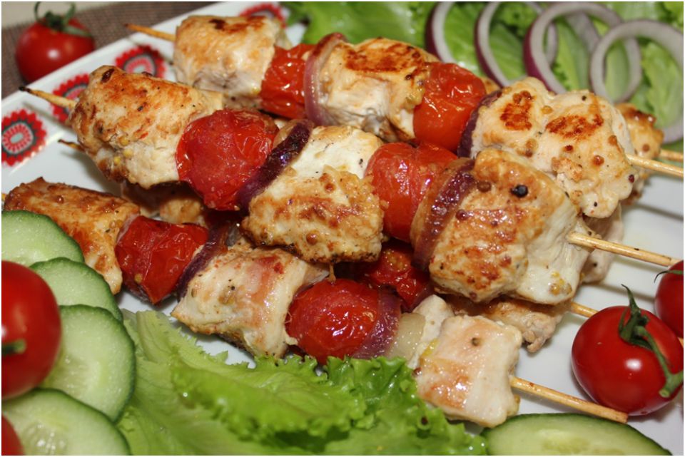 Куриные шашлычки на сковороде: простой вечерний вариант без суеты