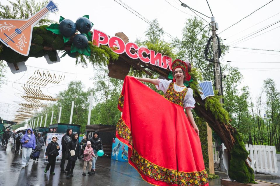 В Мурманской области прошли мероприятия ко Дню России