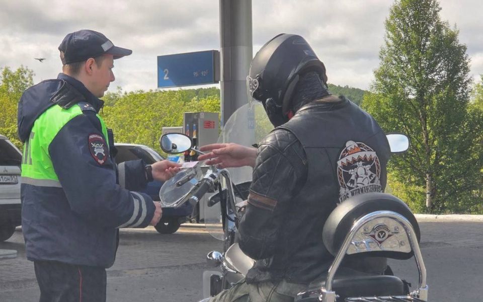 В областном центре прошёл профилактический рейд по мототранспорту