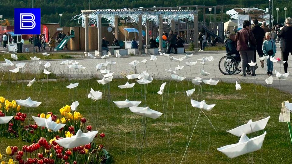 День молодежи празднуют на Поморской набережной в Коле