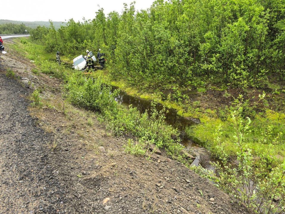 За сутки в Мурманской области три человека пострадали в ДТП