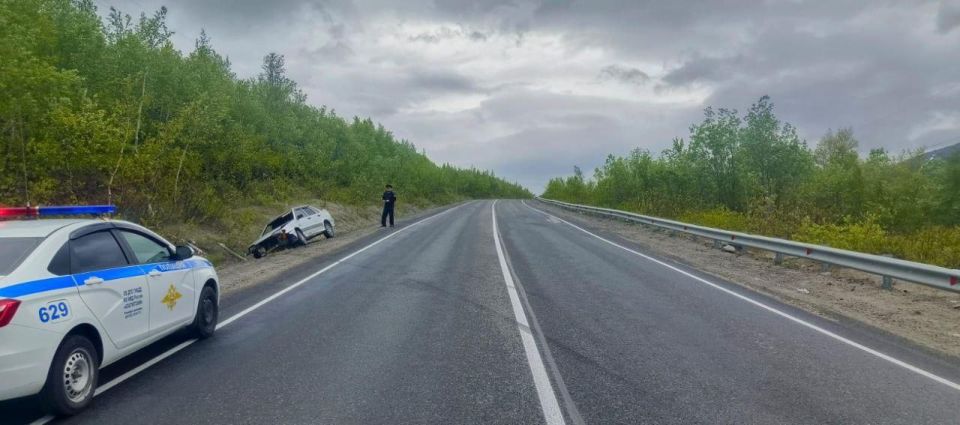 За сутки в Мурманской области три человека пострадали в ДТП