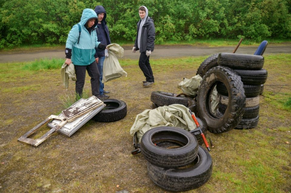 Активная молодежь Мурманска приняла участие в экологическом турнире по раздельному сбору мусора «Чистые игры»