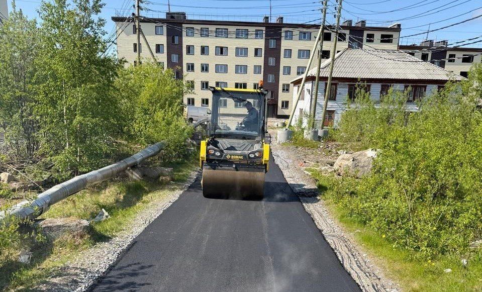 В Ура-Губе завершили дорожные работы по плану &quot;На Севере — жить!&quot;
