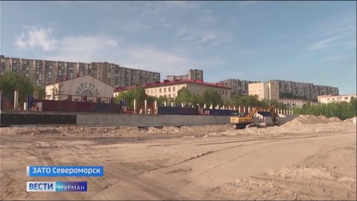 Центральный стадион и Дом офицеров в Североморске кардинально преобразятся
