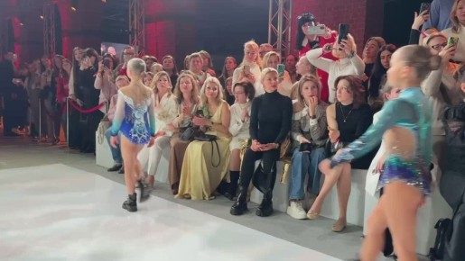 Дизайнер из Кандалакши Каролина Лесина представила коллекцию на московской Неделе высокой моды в спорте
