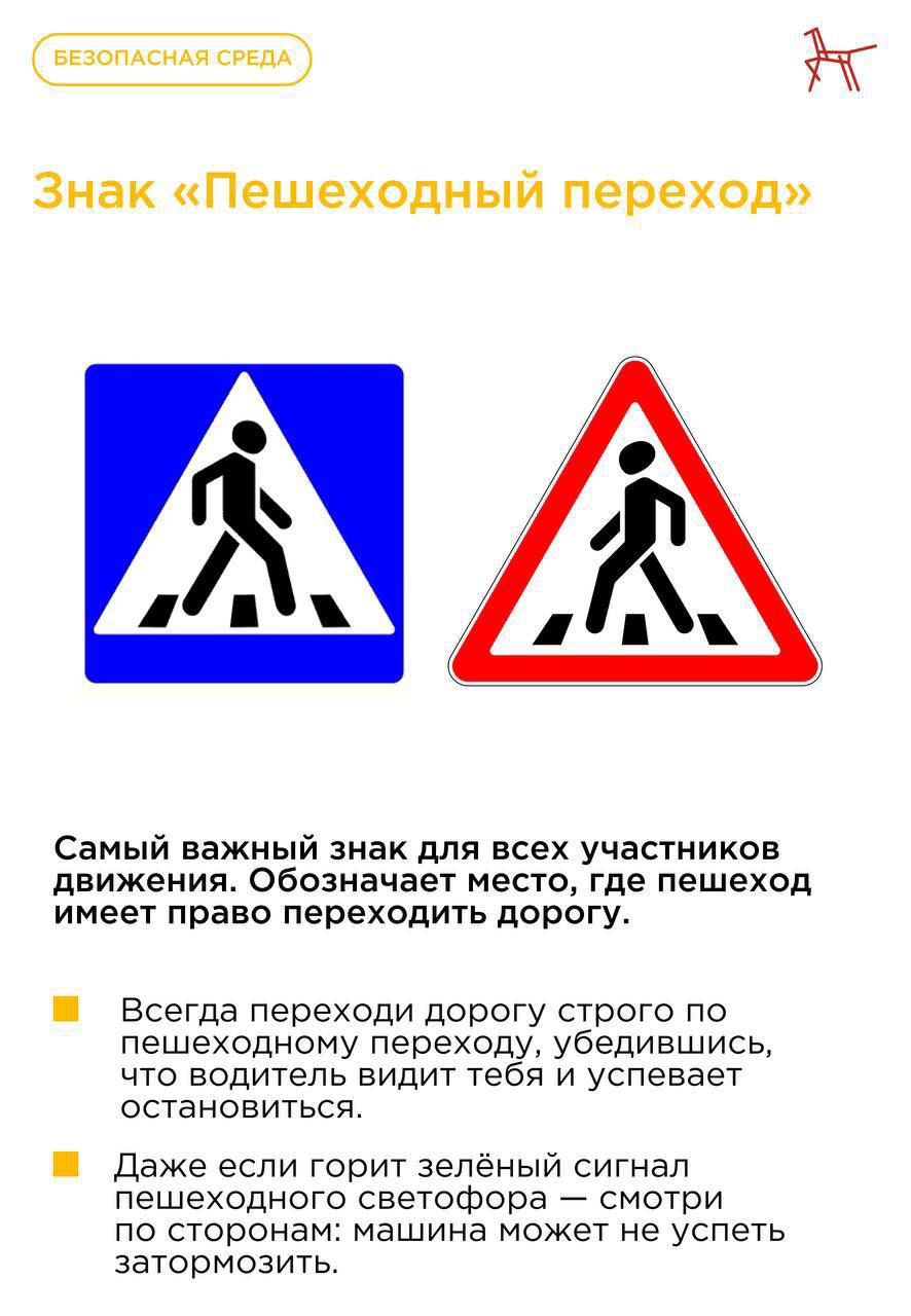 Безопасность начинается с тебя: дорожные знаки, которые должен знать каждый пешеход! Безопасность начинается с тебя: дорожные знаки, которые должен знать каждый пешеход!