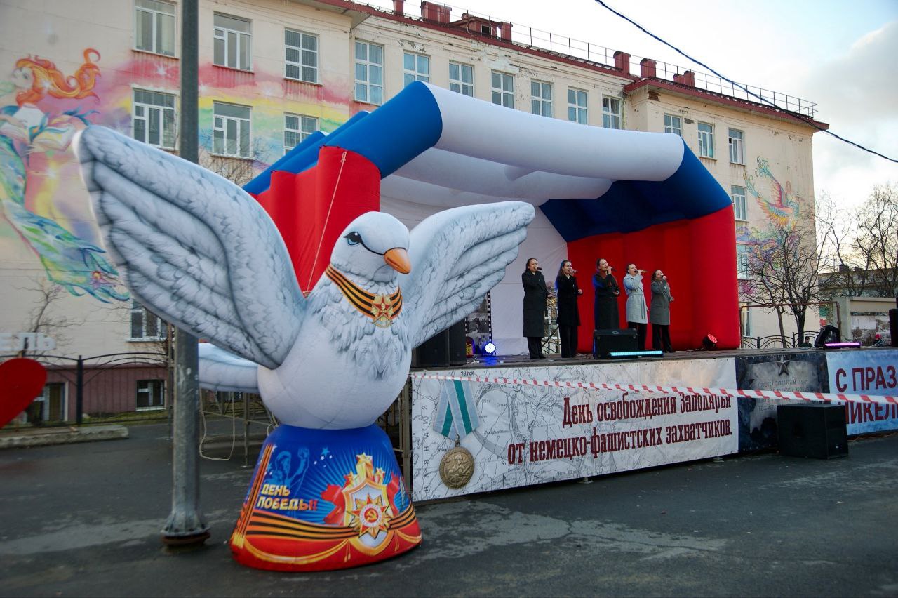 В Никеле отметили 81-летие разгрома немецко-фашистских войск в Заполярье