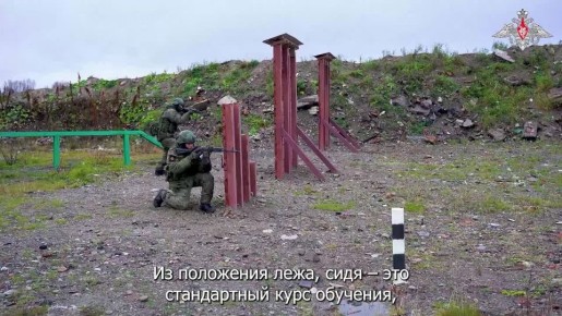 Минобороны России: На полигоне в Мурманской области прошли занятия по боевой подготовке с военнослужащими по призыву отдельной гвардейской бригады морской пехоты Северного флота