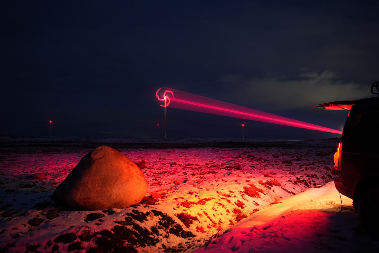 Художники создают мультимедийное шоу на Кольской ВЭС Художники создают мультимедийное шоу на Кольской ВЭС