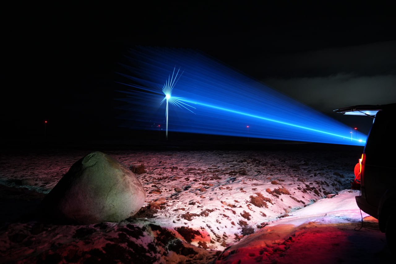 Художники создают мультимедийное шоу на Кольской ВЭС Художники создают мультимедийное шоу на Кольской ВЭС