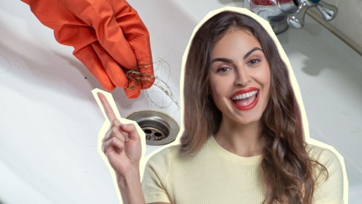 И разбирать не придется: эта хитрость поможет в два счета очистить сифон от волос