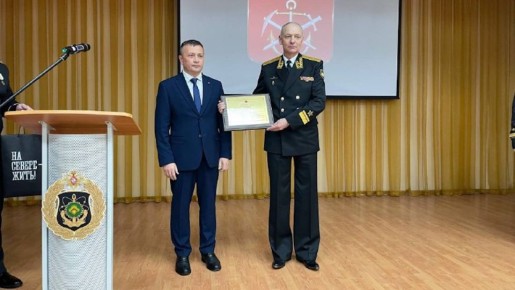 24-я дивизия атомных подводных лодок Северного флота отметила 40-летие со дня создания