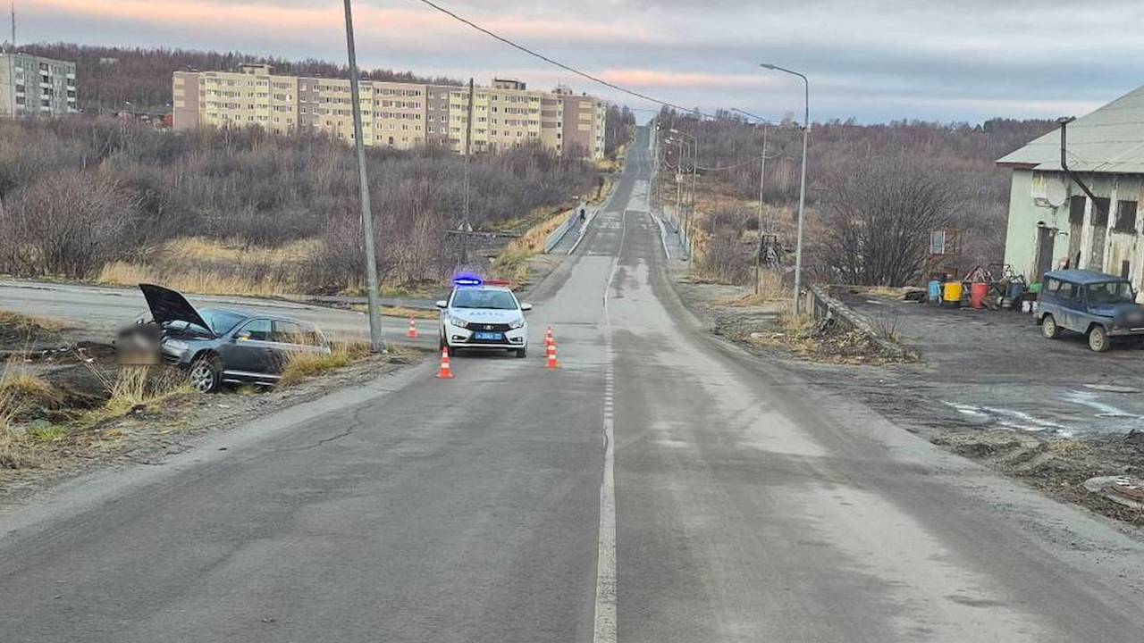 Нетрезвая автоледи из Никеля оказалась в кювете