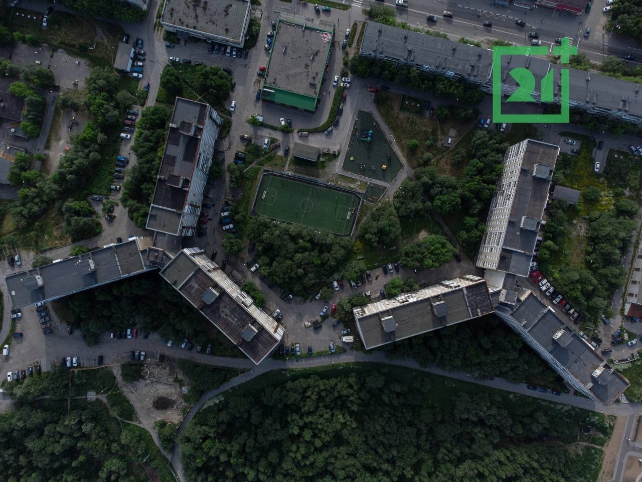 Необычные советские дома в Мурманске Необычные советские дома в Мурманске