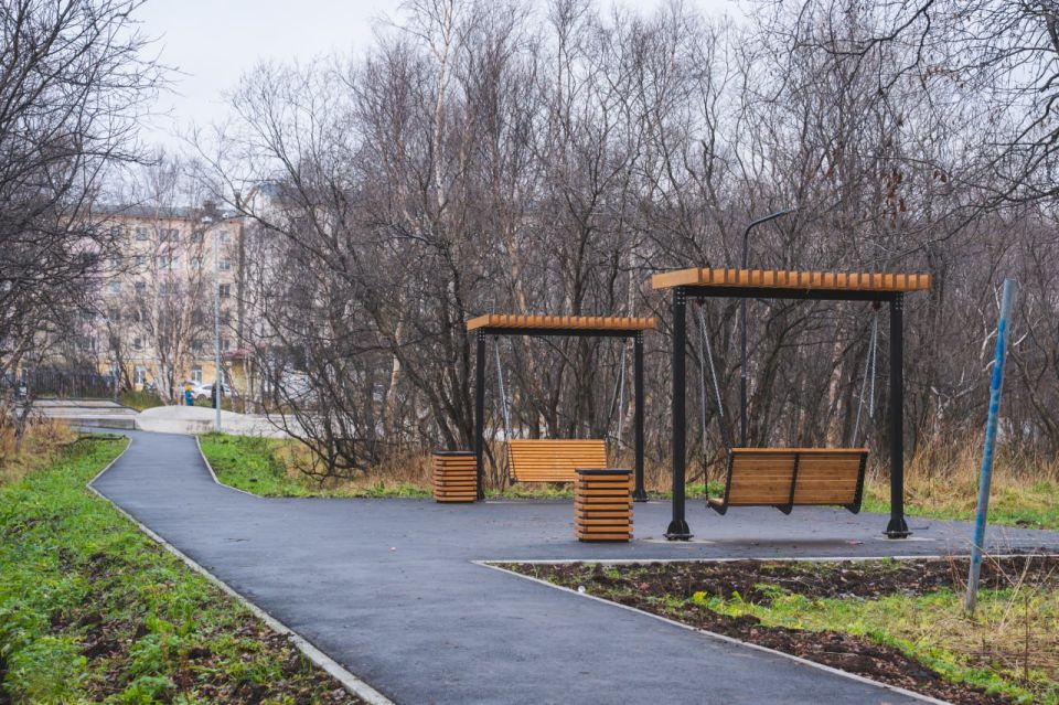 Североморск встретил День народного единства в преобразившемся городском парке Североморск встретил День народного единства в преобразившемся городском парке