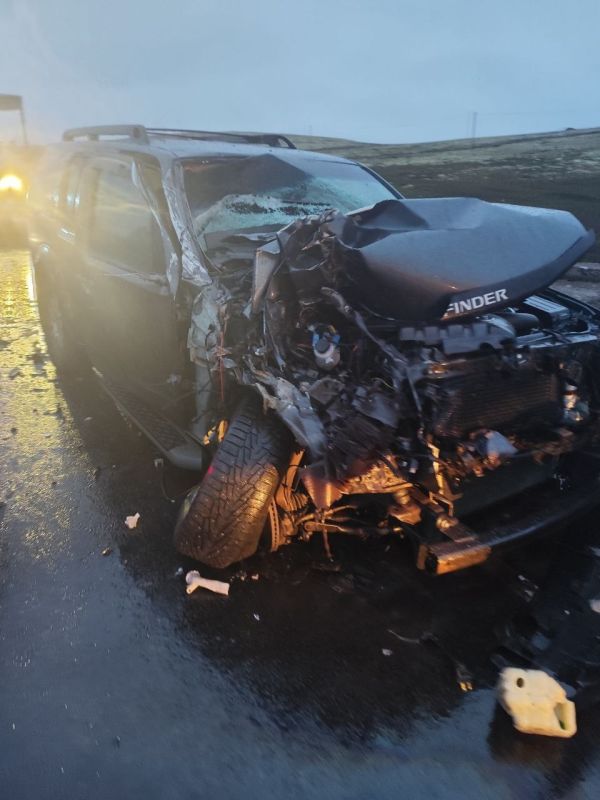 Жесткое ДТП по пути в Териберку