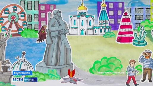 Нарисованные коты оживают в стенах мурманской семейной библиотеки на Фролова