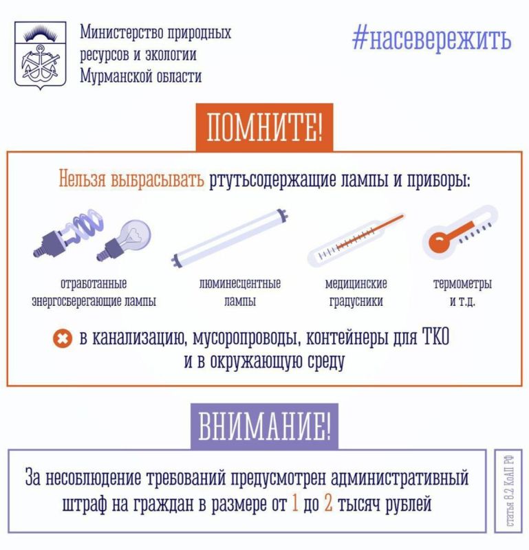 Сохраним природу: куда сдавать ртутьсодержащие отходы из дома?