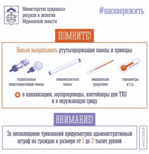Сохраним природу: куда сдавать ртутьсодержащие отходы из дома?