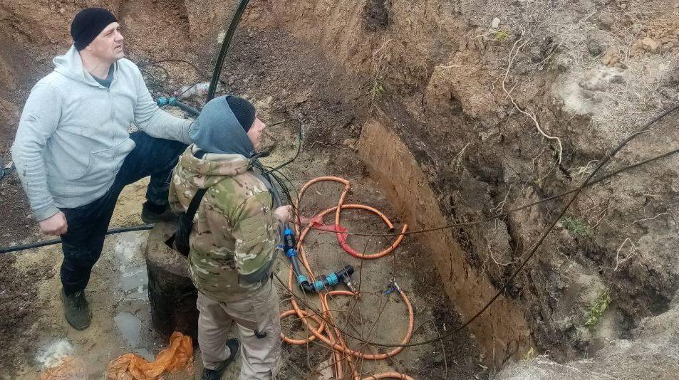 Мурманские специалисты устранили аварию на водозаборе в Борисовке Запорожской области