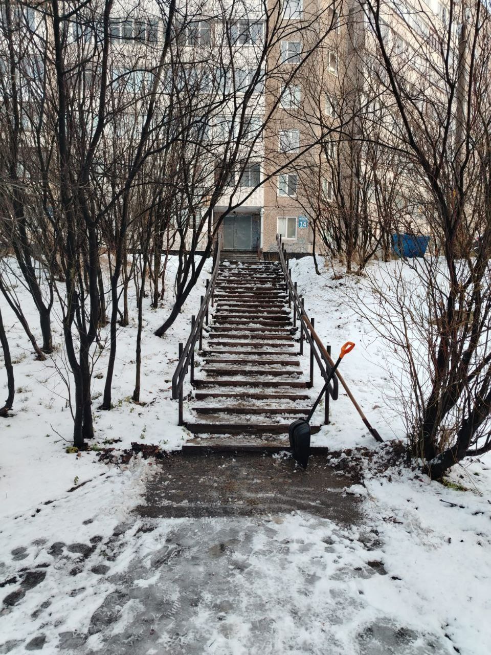 Неделя в Мурманской области началась снежно Неделя в Мурманской области началась снежно