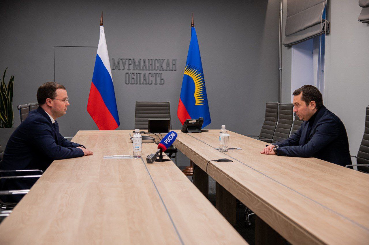 Губернатор Мурманской области Андрей Чибис провел рабочую встречу с вновь избранным главой города Мурманска Иваном Лебедевым Губернатор Мурманской области Андрей Чибис провел рабочую встречу с вновь избранным главой города Мурманска Иваном Лебедевым