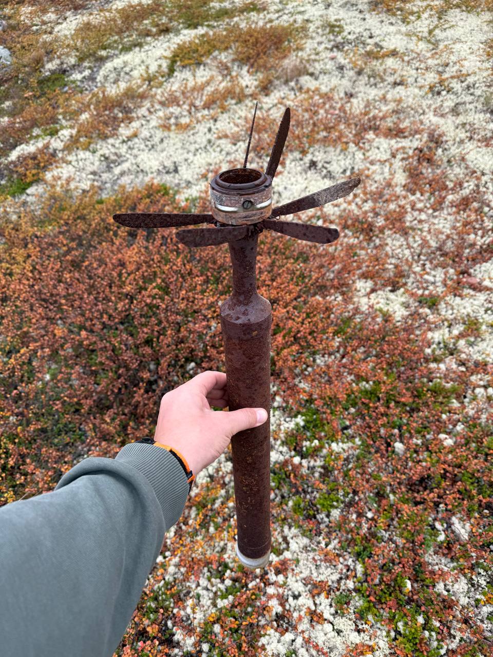 Доброе утро, Заполярье!. В глухой тундре под Западной Лицей обнаружили странные круги на земле, которые с высоты выглядят как силуэт самолета Доброе утро, Заполярье!. В глухой тундре под Западной Лицей обнаружили странные круги на земле, которые с высоты выглядят как силуэт самолета
