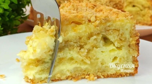 Необычный пирог без теста, который покорит сердца