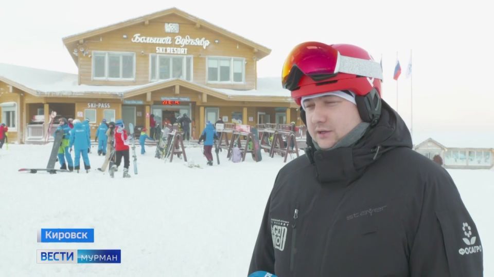 Горнолыжный сезон стартовал в Хибинах