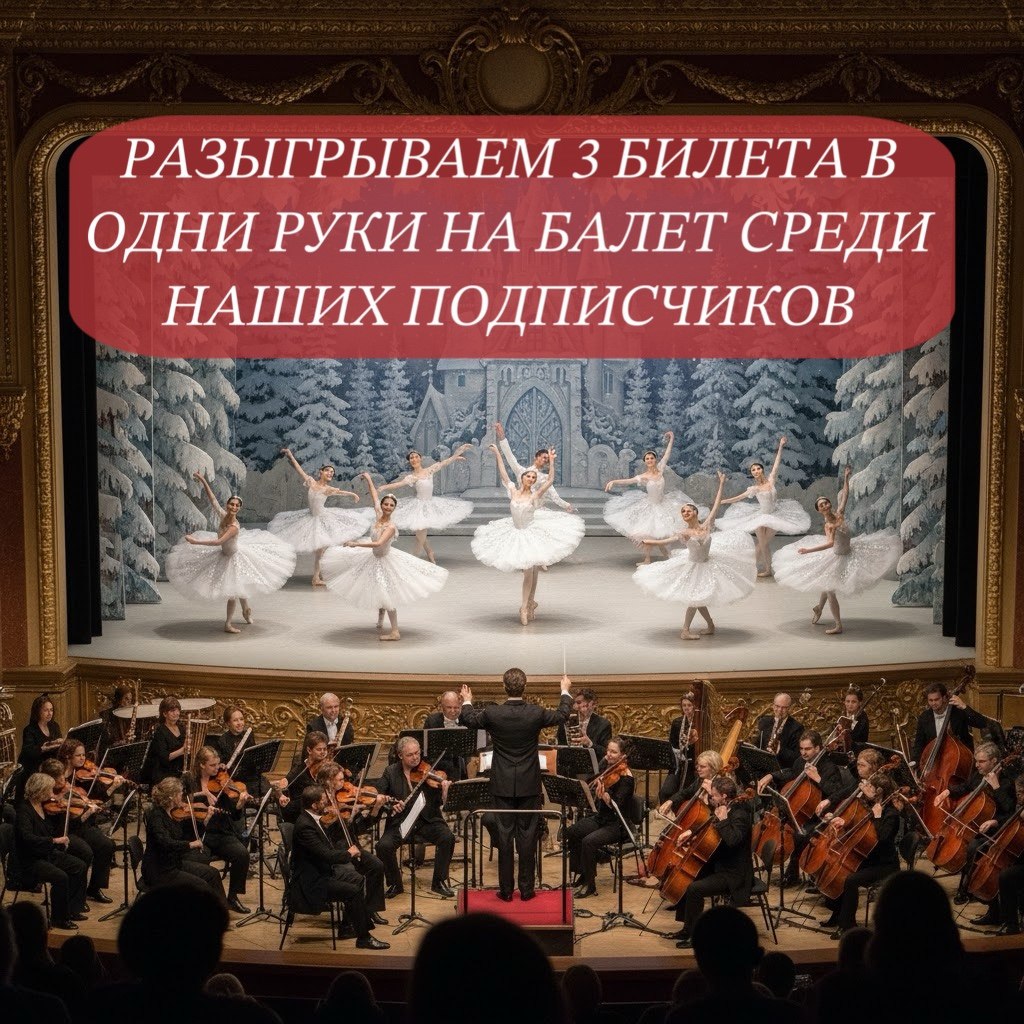 От шоу «О мой блог» разыгрываем билеты на балет