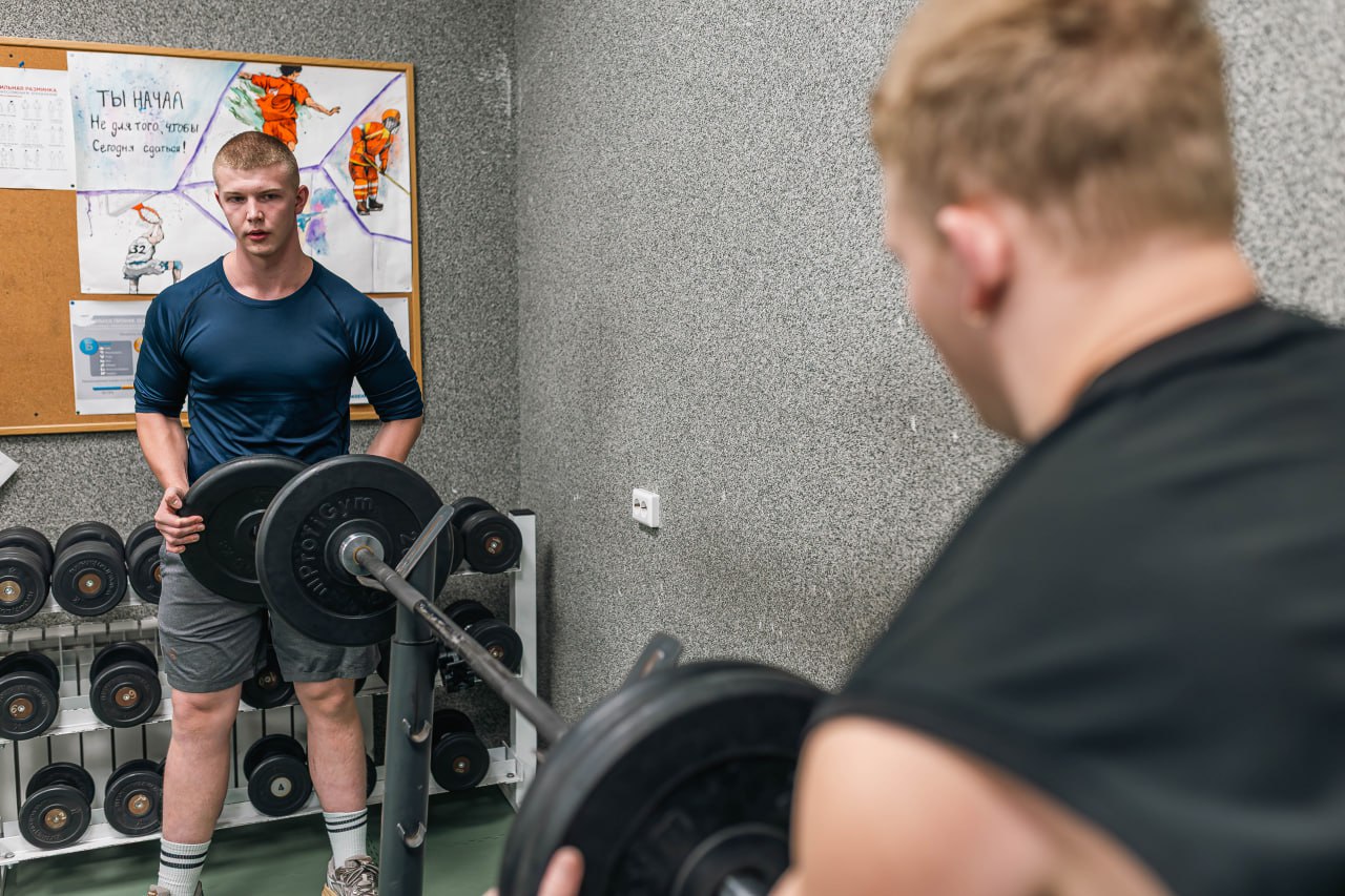 В Молодежном спортивном центре (ул В Молодежном спортивном центре (ул