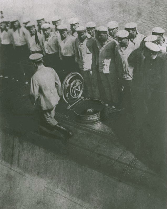 В Мотовском заливе обследуют погибшую 85 лет назад подлодку "Д-1" В Мотовском заливе обследуют погибшую 85 лет назад подлодку "Д-1"