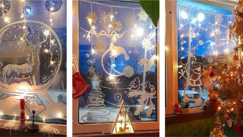 В Мурманской области выберут самые красивые новогодние окна