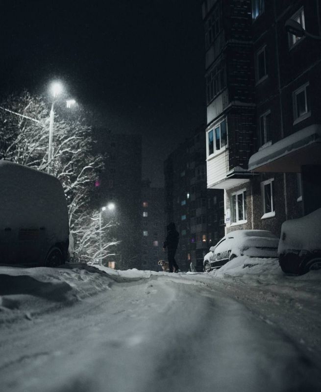 Доброе утро, Заполярье!. На снимках Александра Воднева – Мурманск в своей привычной зимней стихии