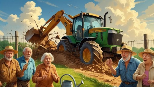 Сосед проложил дорогу — прямо через чужой участок