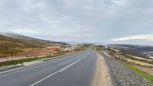 Работы на автоподъезде к Териберке полностью завершены