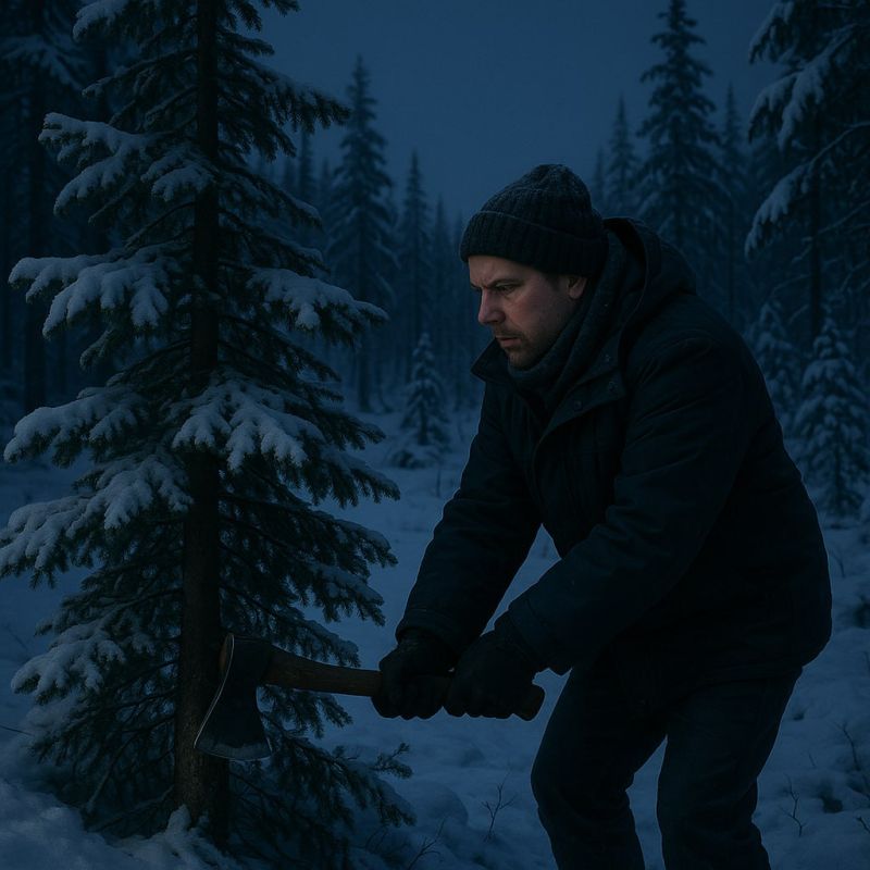 В Заполярье разрешат рубить елки для праздника