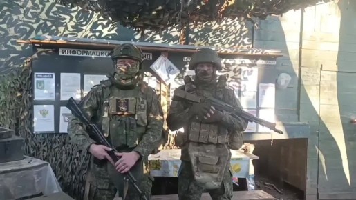 К поздравлениям с Днем матери присоединились участники специальной военной операции воинского подразделения, дислоцированного в Печенгском округе