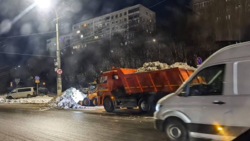 За три дня с территории Мурманска вывезли почти 3 тыс