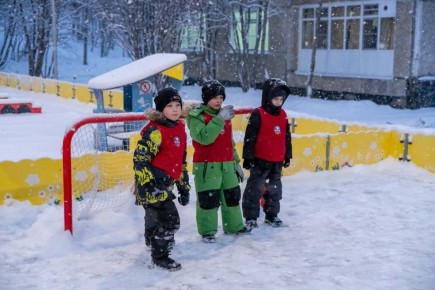 В детском саду №15 (ул. Баумана, 26) прошла увлекательная зимняя спартакиада дошколят «Турнир по футболу»
