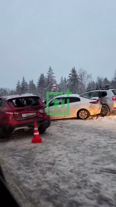 В районе Шонгуя произошла массовая авария