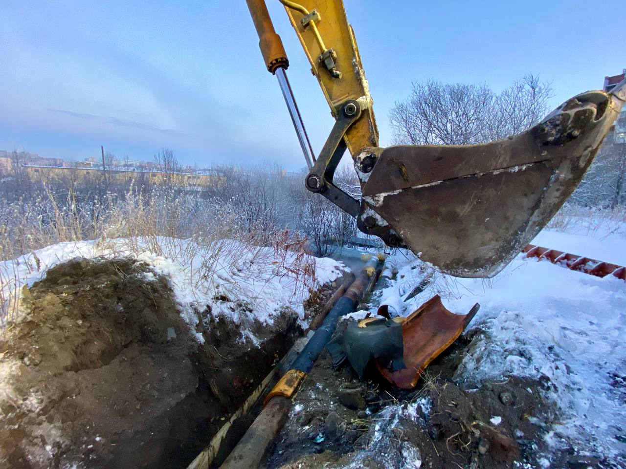 Владимир Евменьков: ремонт на теплосетях требует тщательной сварки Владимир Евменьков: ремонт на теплосетях требует тщательной сварки