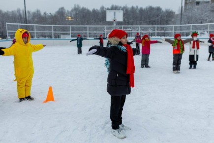 Увлекательную зимнюю игру подготовили педагоги школы № 20 (ул