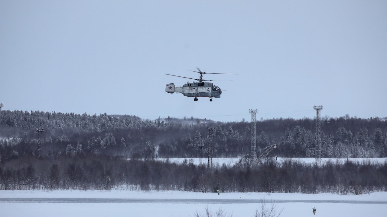 Командирские полеты состоялись в корабельном вертолетном противолодочном полку Северного флота