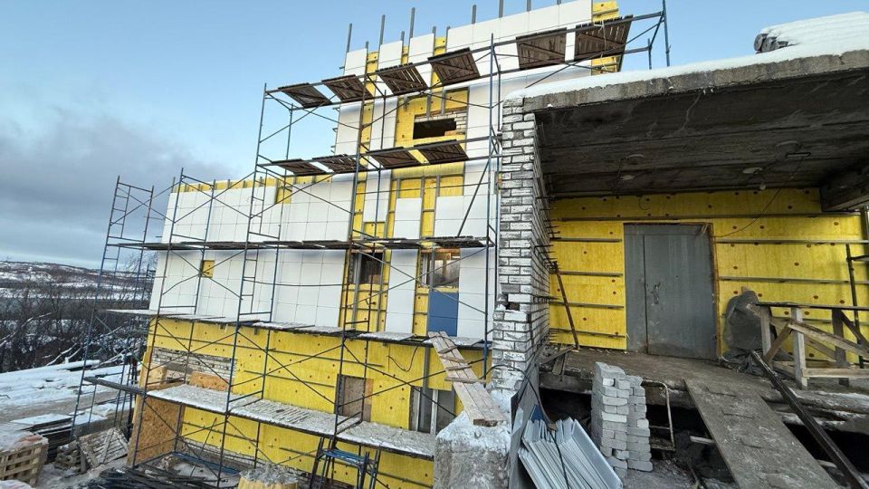 В Североморске продолжается капремонт хирургического корпуса и пищеблока ЦРБ