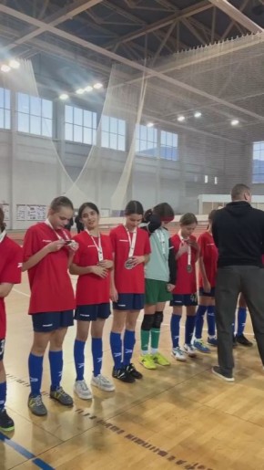 Мурманчанки стали лучшими на первенстве области по футболу до 14 лет