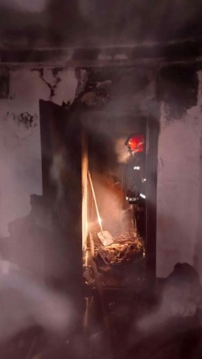 В Заполярном четырех человек госпитализировали в результате пожара в девятиэтажке