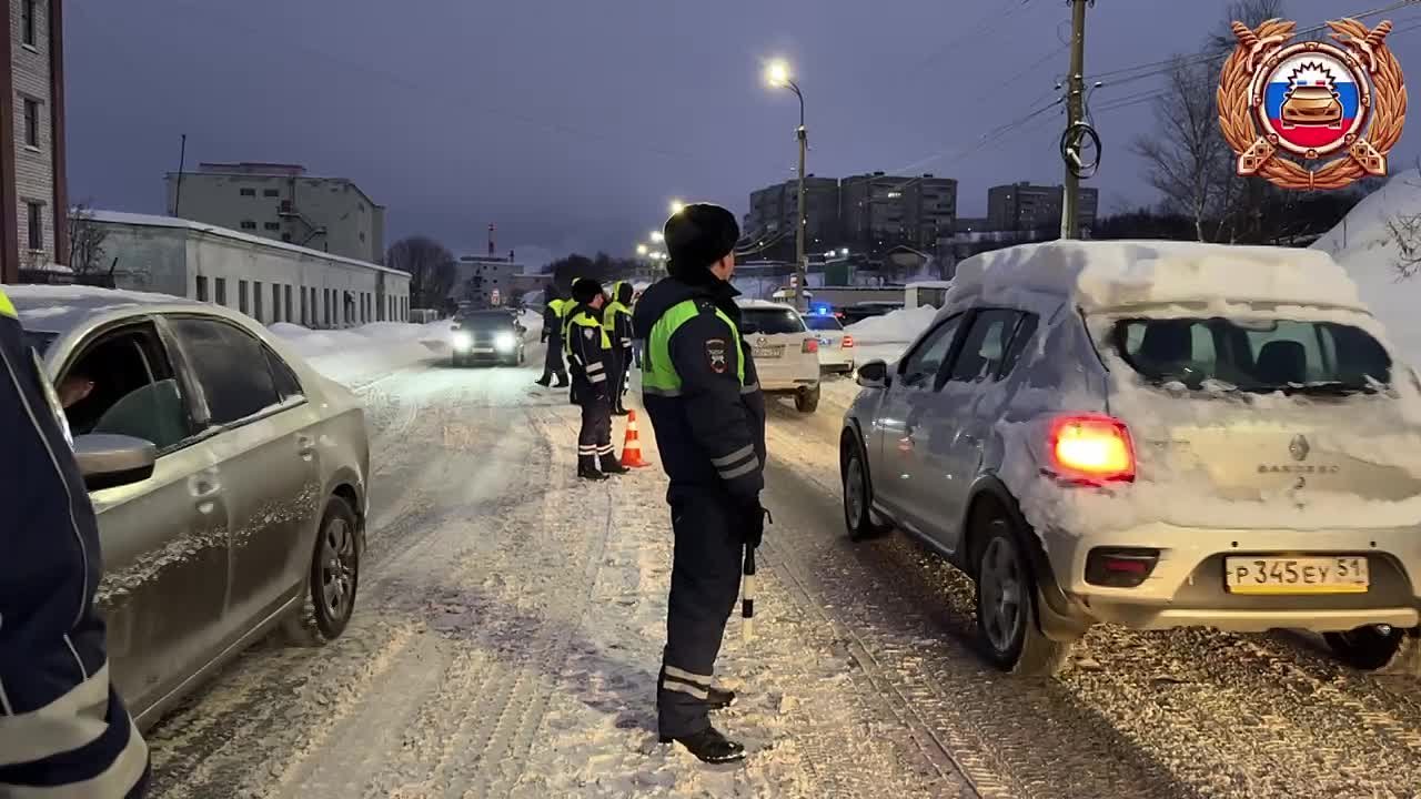Сегодня, сотрудники Госавтоинспекции областного центра провели масштабный профилактический рейд, направленный на пресечение управления транспортными средствами в состоянии опьянения